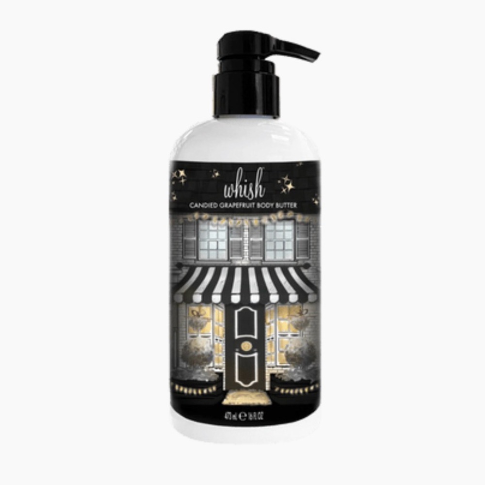 LARGE WHISH Candied Grapefruit Body Butter With Pump 16oz